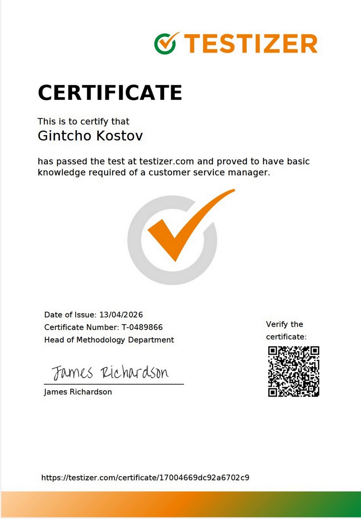 le service clientèle